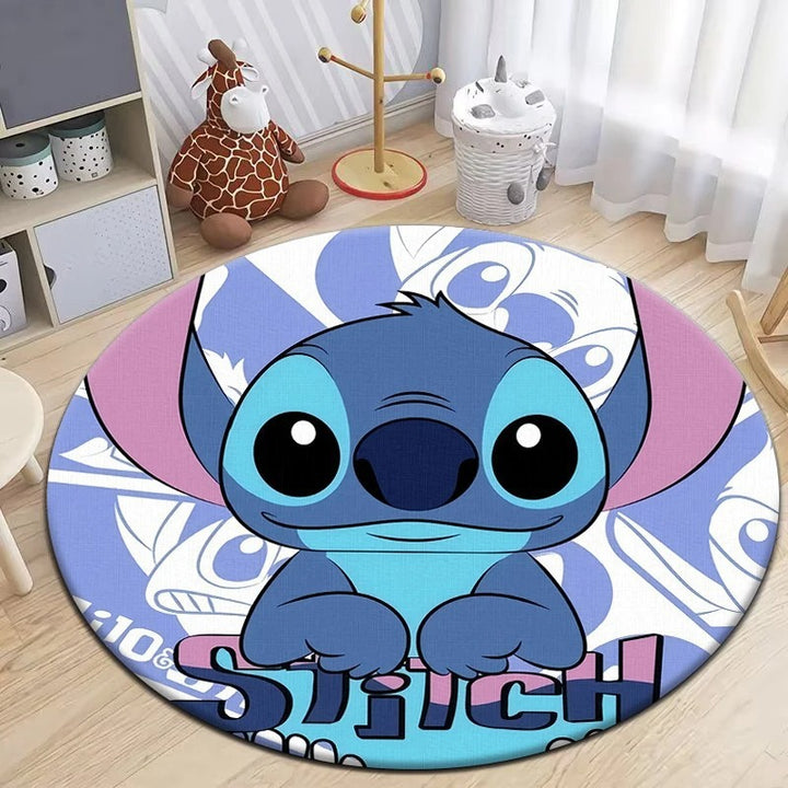 Cartoon Theme Round Carpet