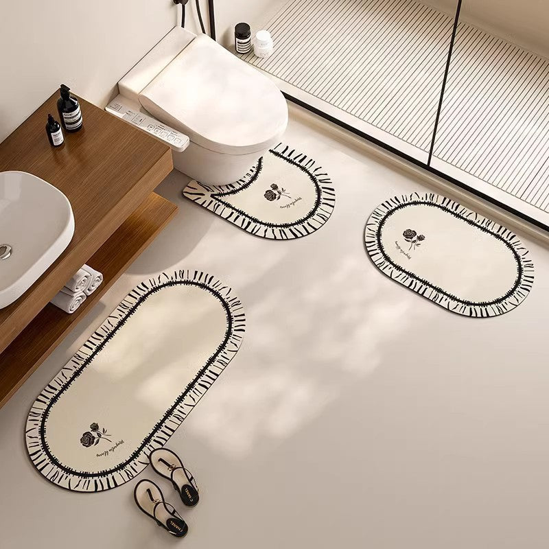 Bathroom Rug Set Bowlift