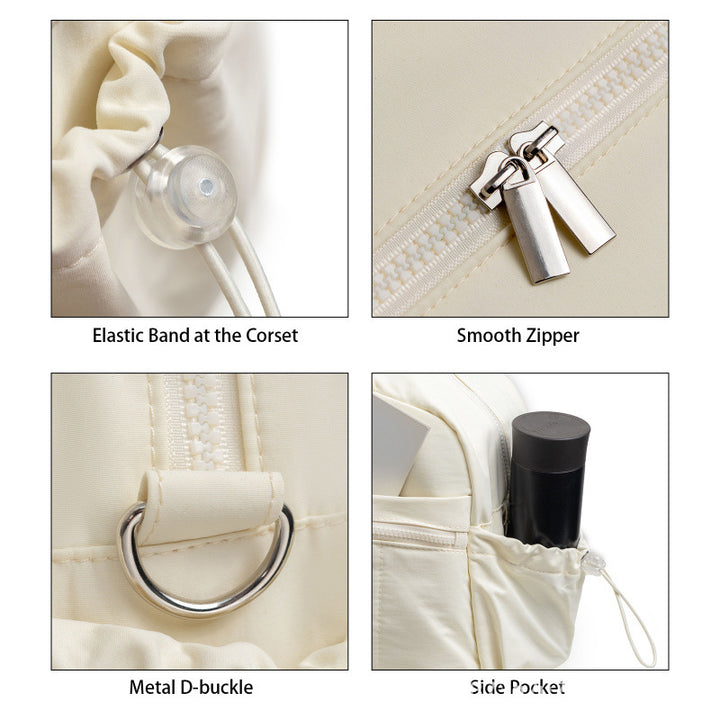 Elegant tote bag with multiple compartments Bowlift
