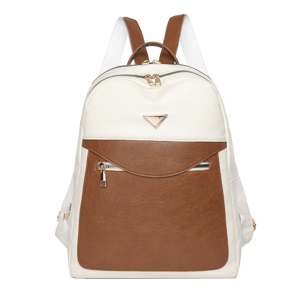 Elegant Faux Leather Backpack Bowlift