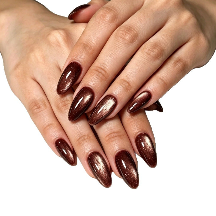 Radiant Glossy Press-On Nail Set Bowlift