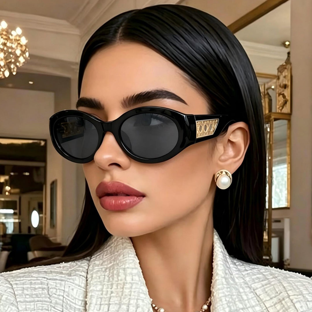 Vintage-Inspired Cat-Eye Sunglasses Bowlift 1787812507