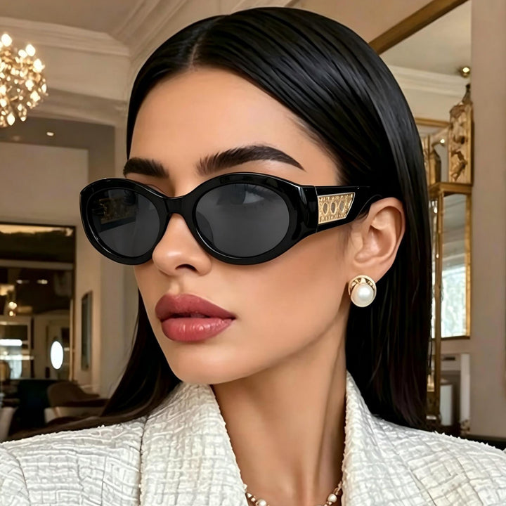 Vintage-Inspired Cat-Eye Sunglasses Bowlift 1787812507