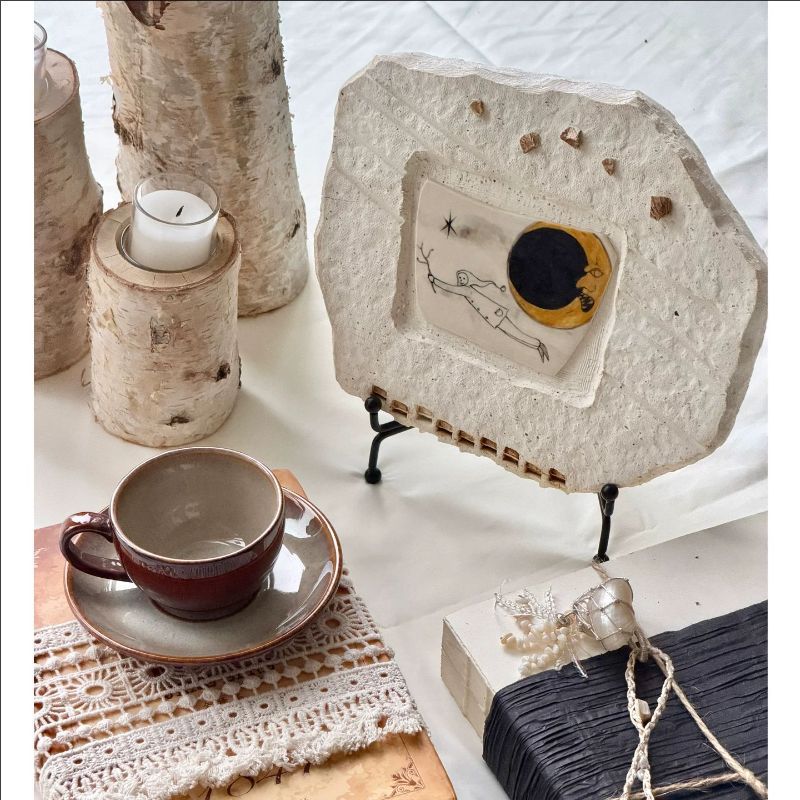 Stylish Marble Coffee Cup Set
