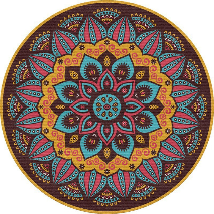 Bohemian Mandala Area Mat