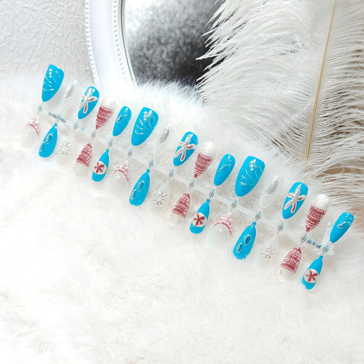 Creative Nail Art Artificial Nails Bowlift