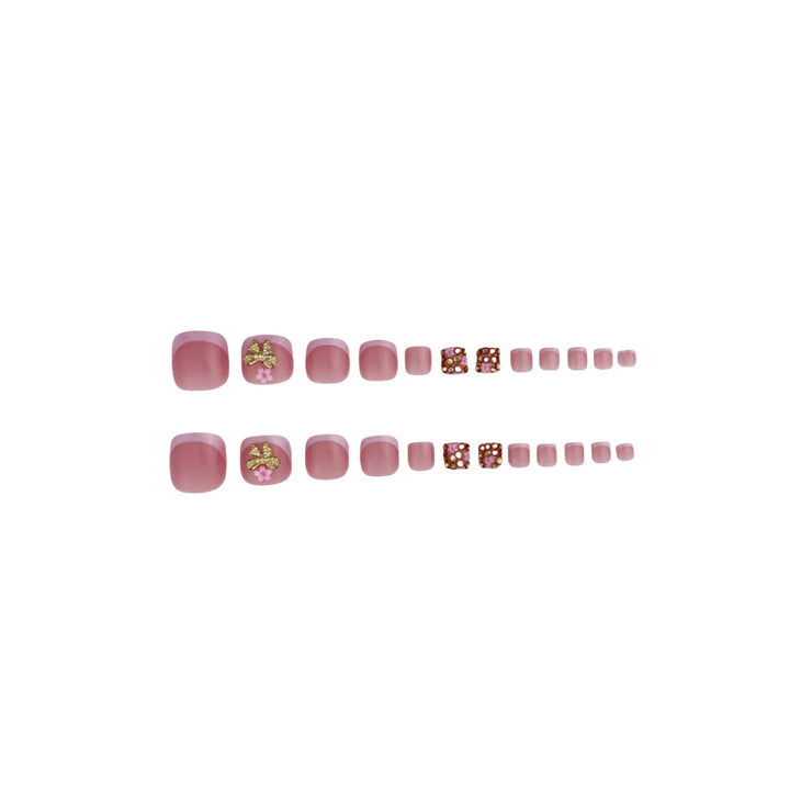 Elegant Floral Nail Art Bowlift