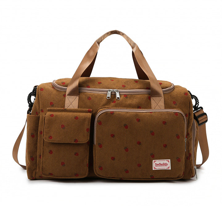 Sporty Travel Bag With Multifunctional Pockets Bowlift