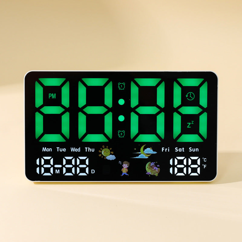 Digital table clock Bowlift