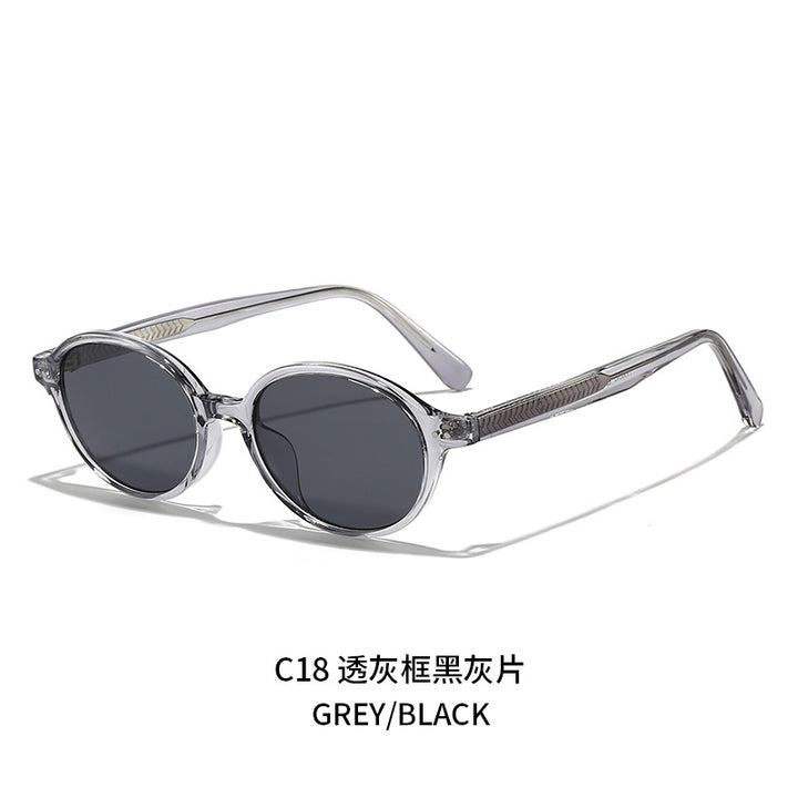 Women's round sunglasses with modern, stylish frame Bowlift