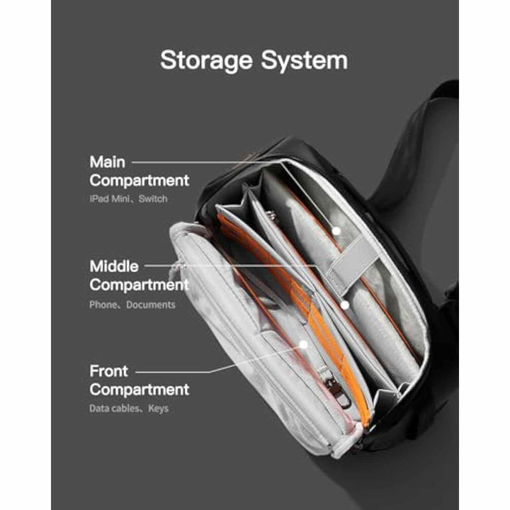 Multifunctional camera bag with separate compartments Bowlift