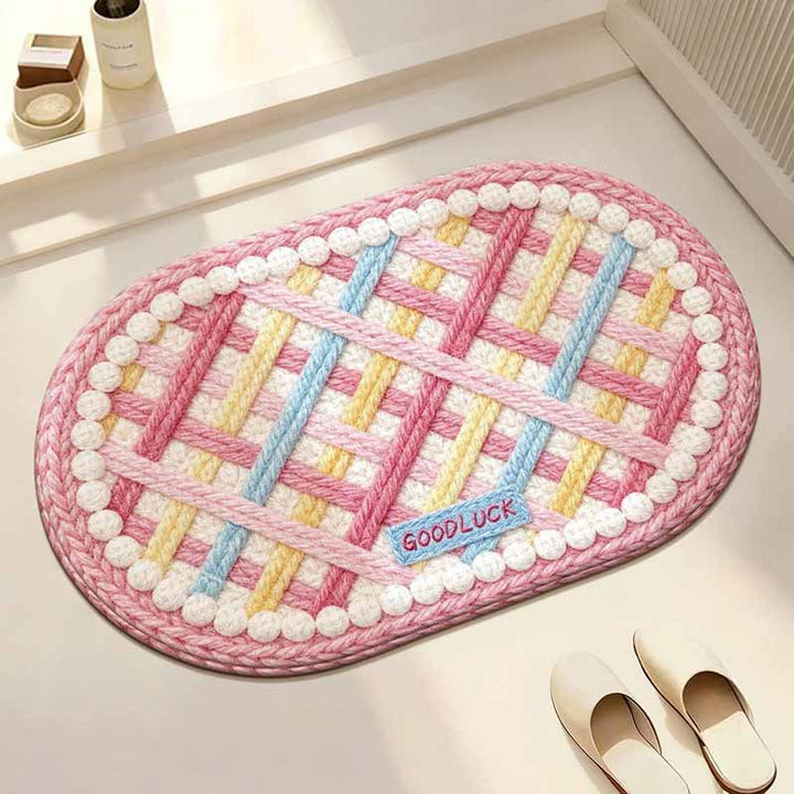 Decorative Woven Area Mat
