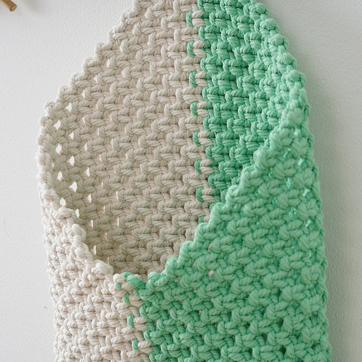 Decorative Macrame Wall Pocket Bowlift