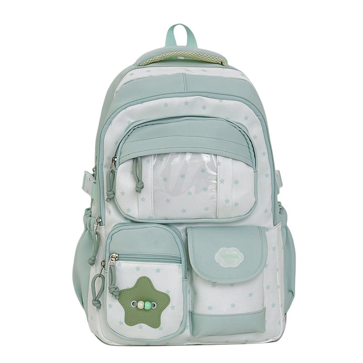 Kids' Starry Design School Backpack Bowlift