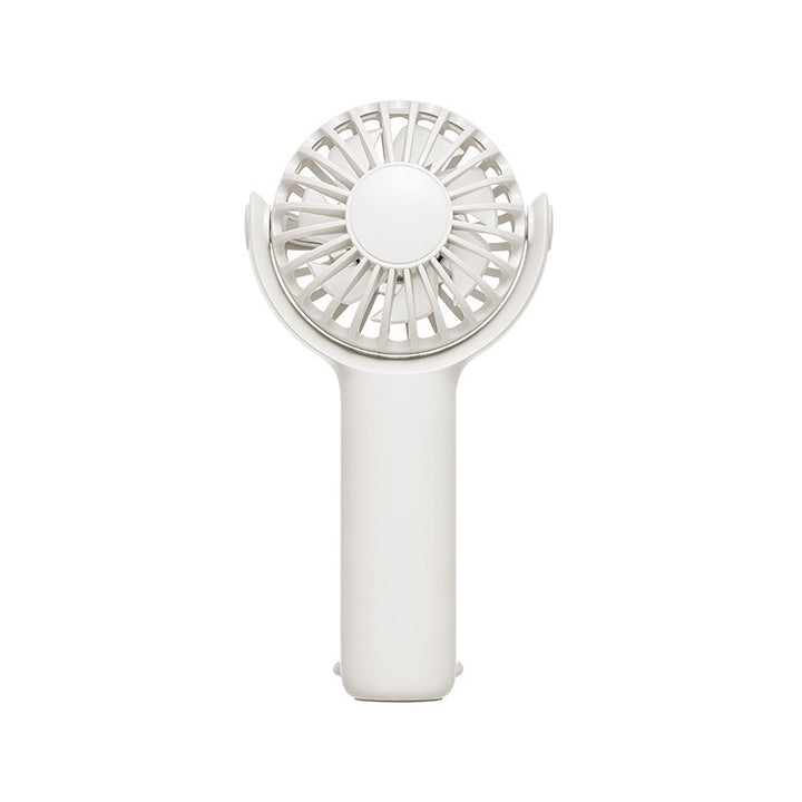 Women portable handheld fan with ergonomic grip and USB charging Bowlift