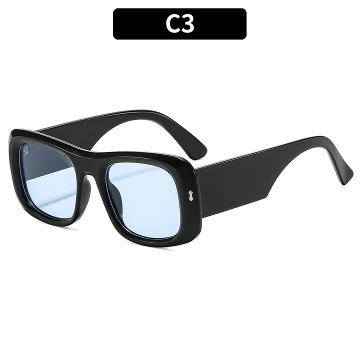 Bold Square Frame Sunglasses