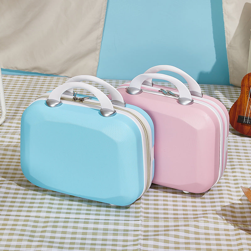 hard-shell cosmetic travel vanity case with dual top handles Bowlift