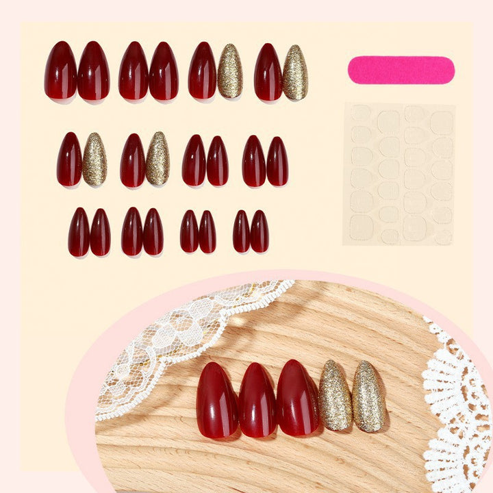 Artificial nail tips with ombre design Bowlift