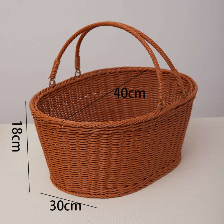 Woven Storage Basket Bowlift