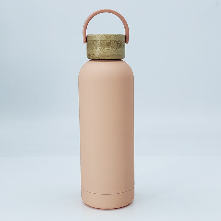 Women's Premium Insulated Bottle with Bamboo Lid Bowlift