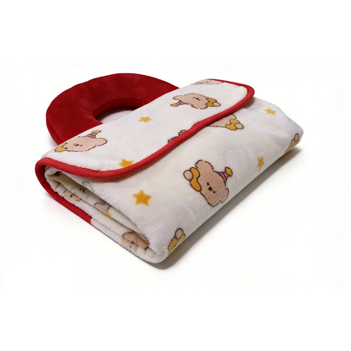 Women's Neck Support Pillow with Decorative Design Bowlift