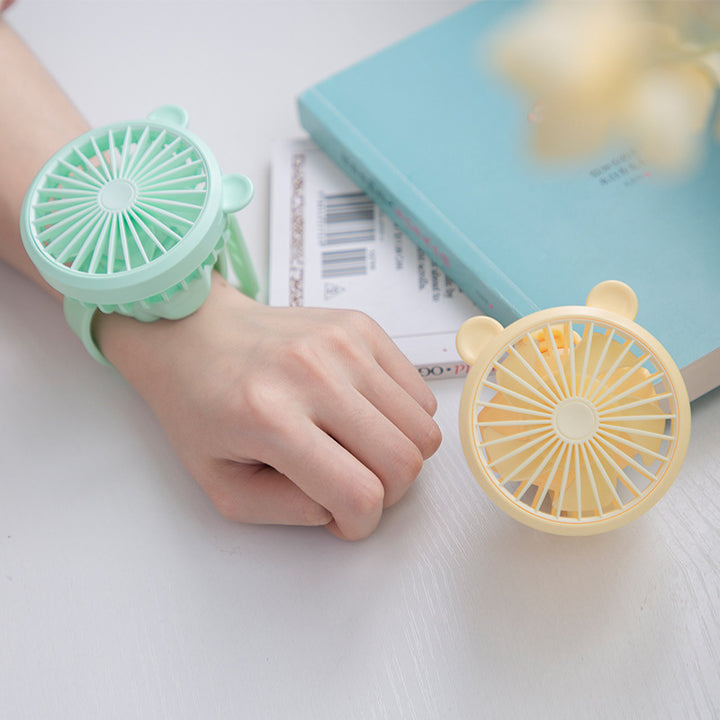 Women's Wearable Wrist Fan with Ergonomic Design Bowlift