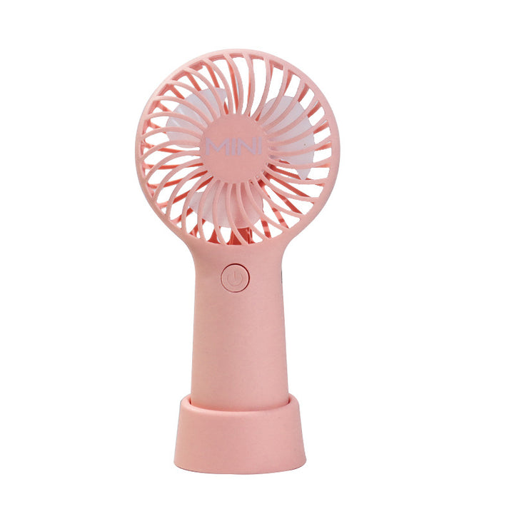 Ladies Portable Mini Handheld Fan with Ergonomic Grip Bowlift