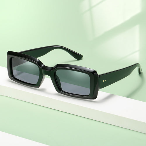 Ladies stylish square sunglasses with mirrored lenses Bowlift