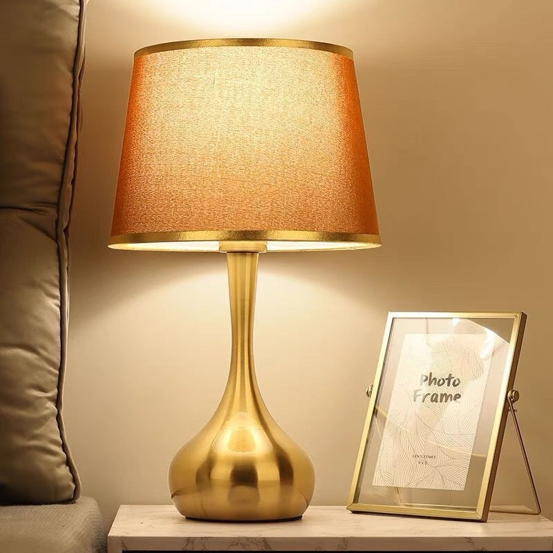 Elegant Gold Accent Table Lamp