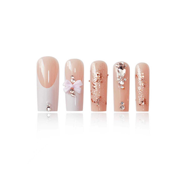Elegant 3D Nail Art Extensions Bowlift