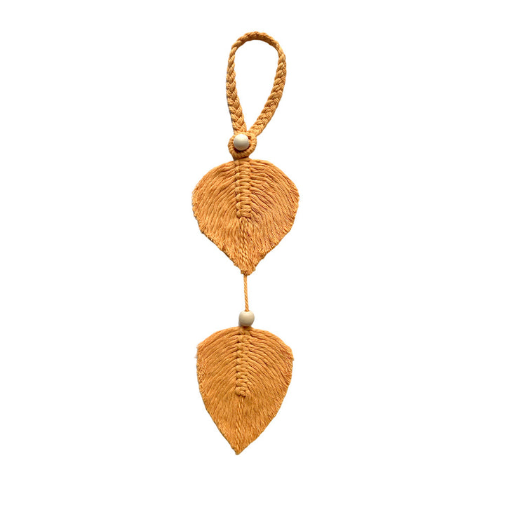 Decorative Leaf Keychain Bowlift