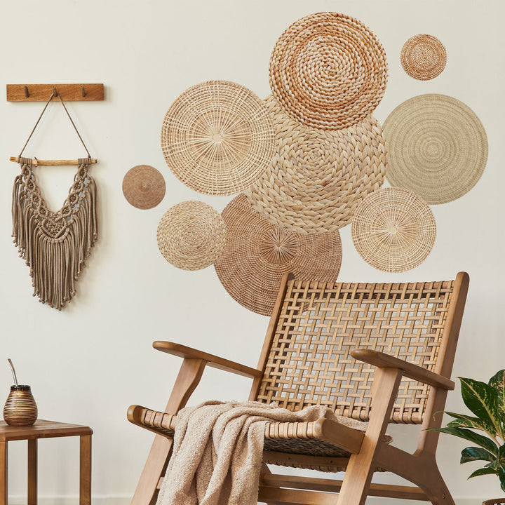 Elegant Wall Decoration Made of Natural Materials Bowlift