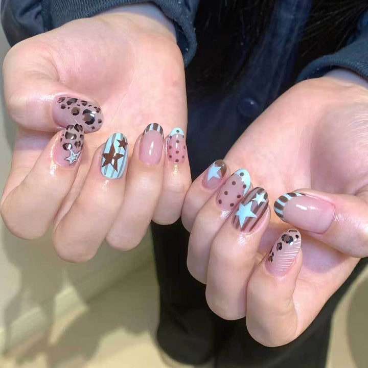 Artistic Mixed Design Nail Art Kit