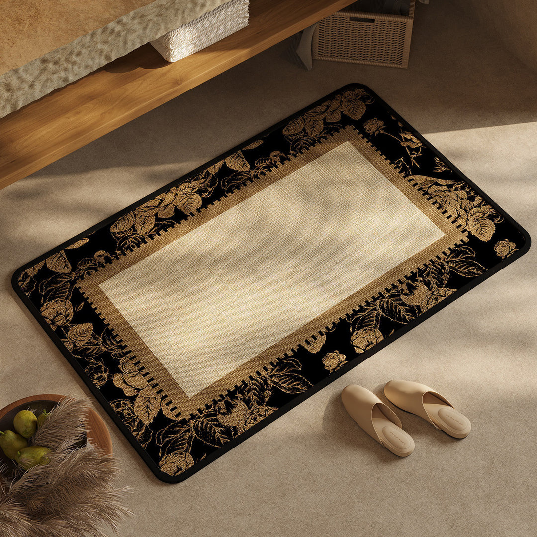 Chic Geometric Design Bath Mat Bowlift