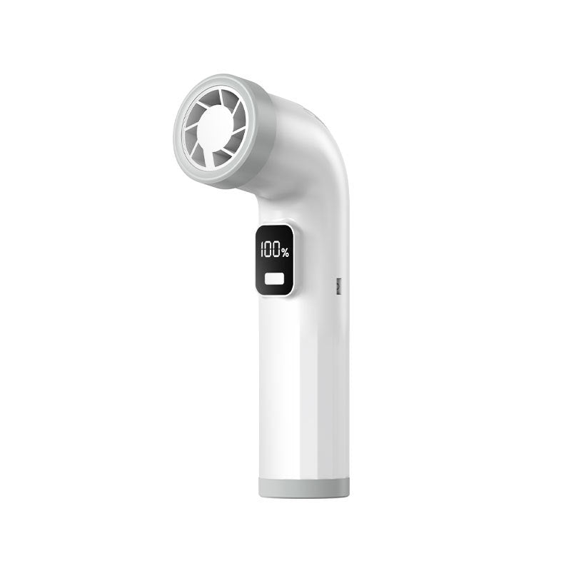 Women's Portable Fan with Digital Display Bowlift