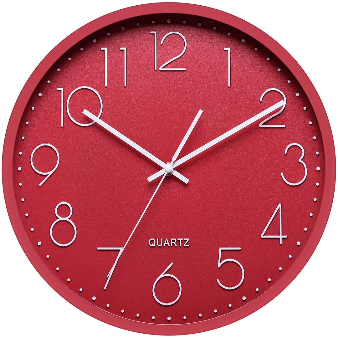 Wall clock in a minimalist and elegant design Bowlift