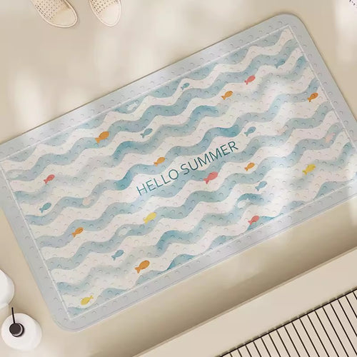 Fun Summer Welcome Mat Bowlift