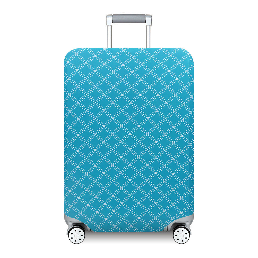 Women's Hard Shell Travel Suitcase with Custom Statement Design Bowlift