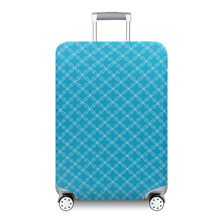 Women's Hard Shell Travel Suitcase with Custom Statement Design Bowlift