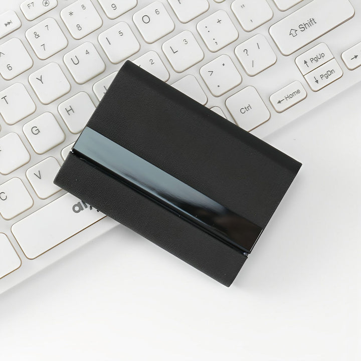 Slim Fabric Business Card Holder