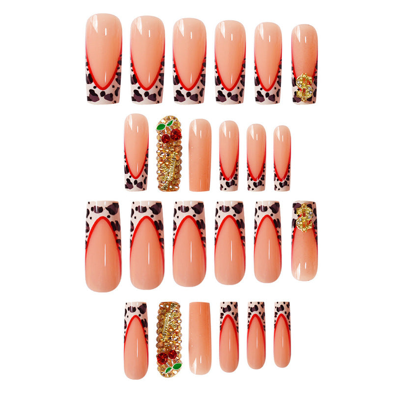 Artistic Decorative Press-On Nails Bowlift