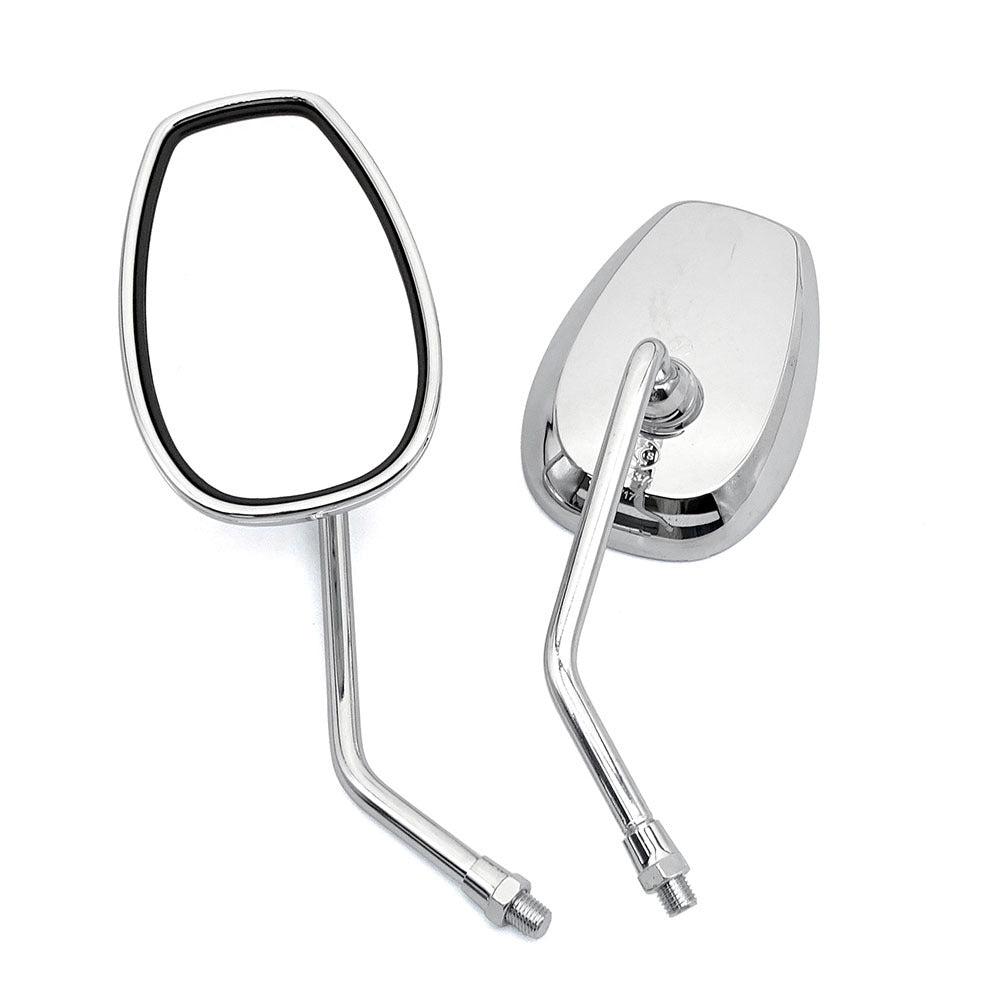 Motorcycle rearview mirror with adjustable arm and high-reflective surface Bowlift