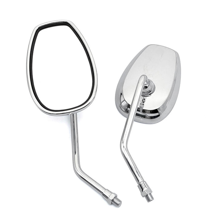 Motorcycle rearview mirror with adjustable arm and high-reflective surface Bowlift