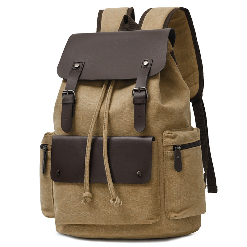 Vintage Canvas Rucksack Bowlift