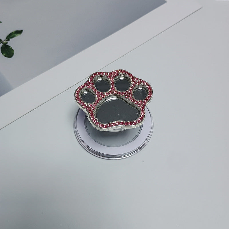 Cute Paw Print Mirror Bowlift