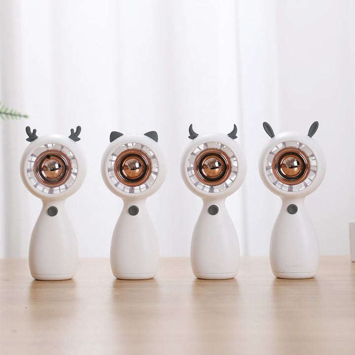 Women's portable mini fan with creative animal ears Bowlift