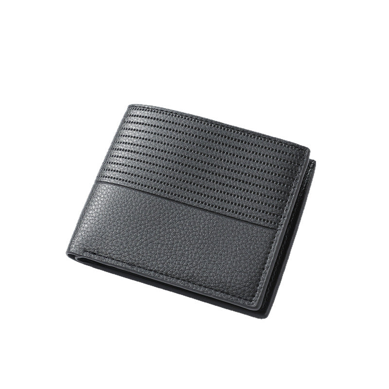 Textured Leather Card Case Bowlift