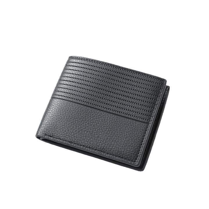 Textured Leather Card Case Bowlift