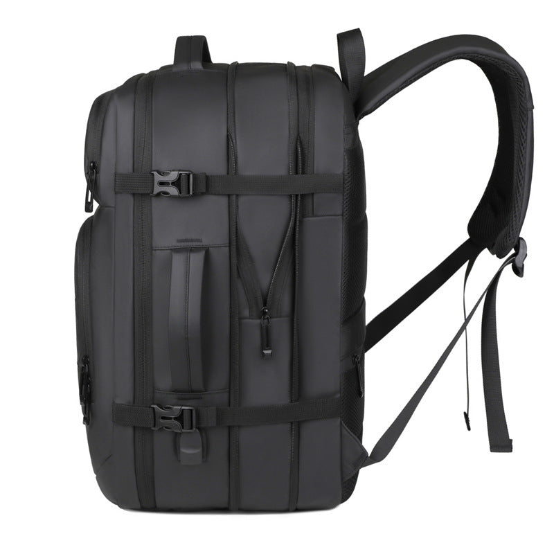 Backpack with multifunctional compartments Bowlift