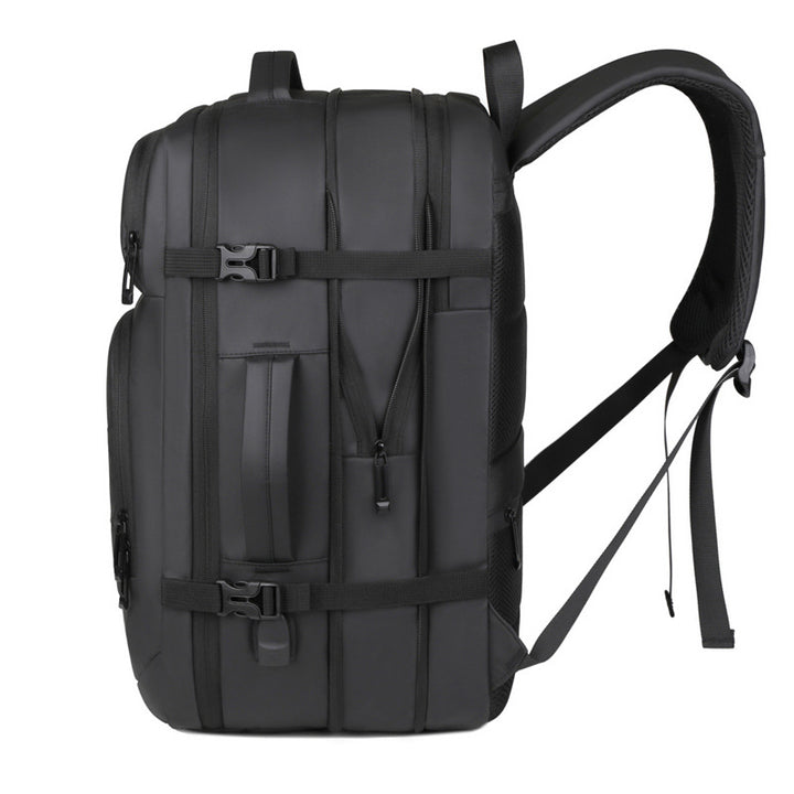 Backpack with multifunctional compartments Bowlift